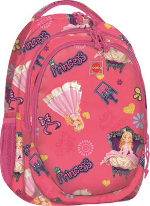 Lyc Sac Miss Faith Σχολική Τσάντα Πλάτης Δημοτικού σε Ροζ χρώμα