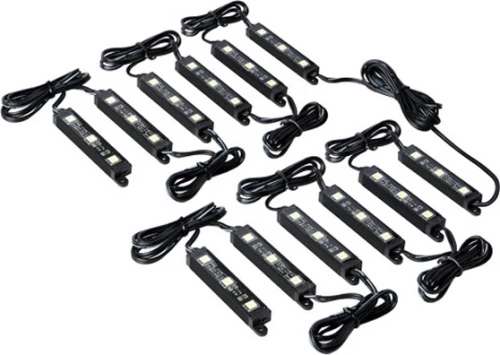 Lampa Hyper-Led Set 12x3 Red