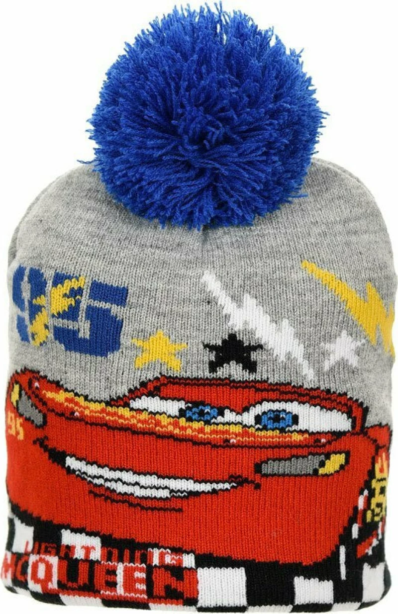 Σκουφάκι Disney "Cars" γκρι μελανζέ (Γκρι μελανζέ)