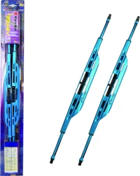 Autoline Υαλοκαθαριστήρες Αλουμινίου 21" Μπλε 530mm 530mm