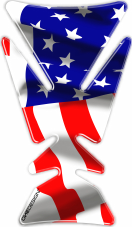 ΑΥΤΟΚΟΛΛΗΤΟ ΡΕΖΕΡΒΟΥΑΡ CEFUSAP ENGINEERING USA FLAG UNIVERSAL TANKPAD| PRINT