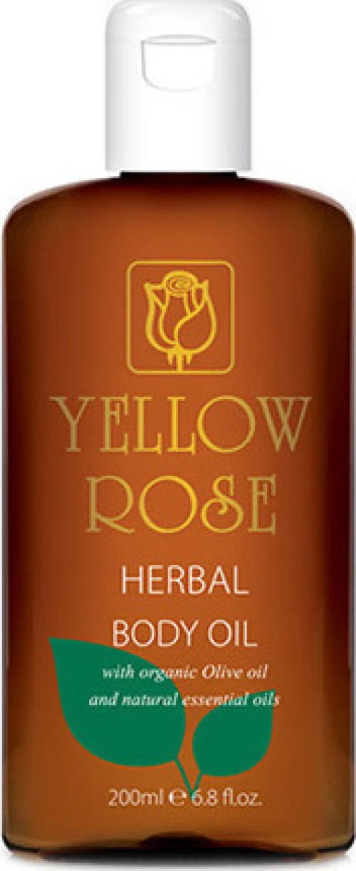 Yellow Rose Herbal Body Oil 200ml
