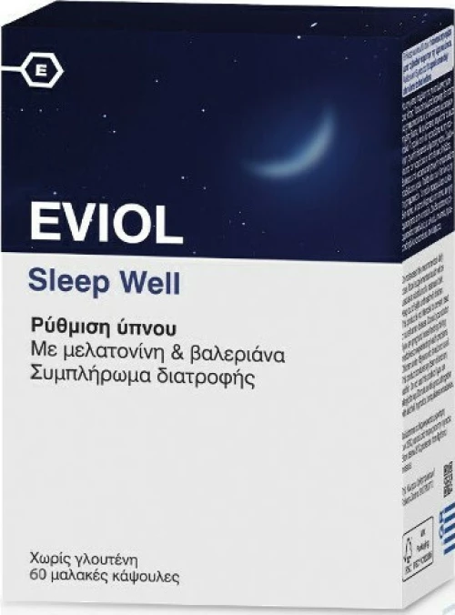 Eviol Sleep Well 60 μαλακές κάψουλες