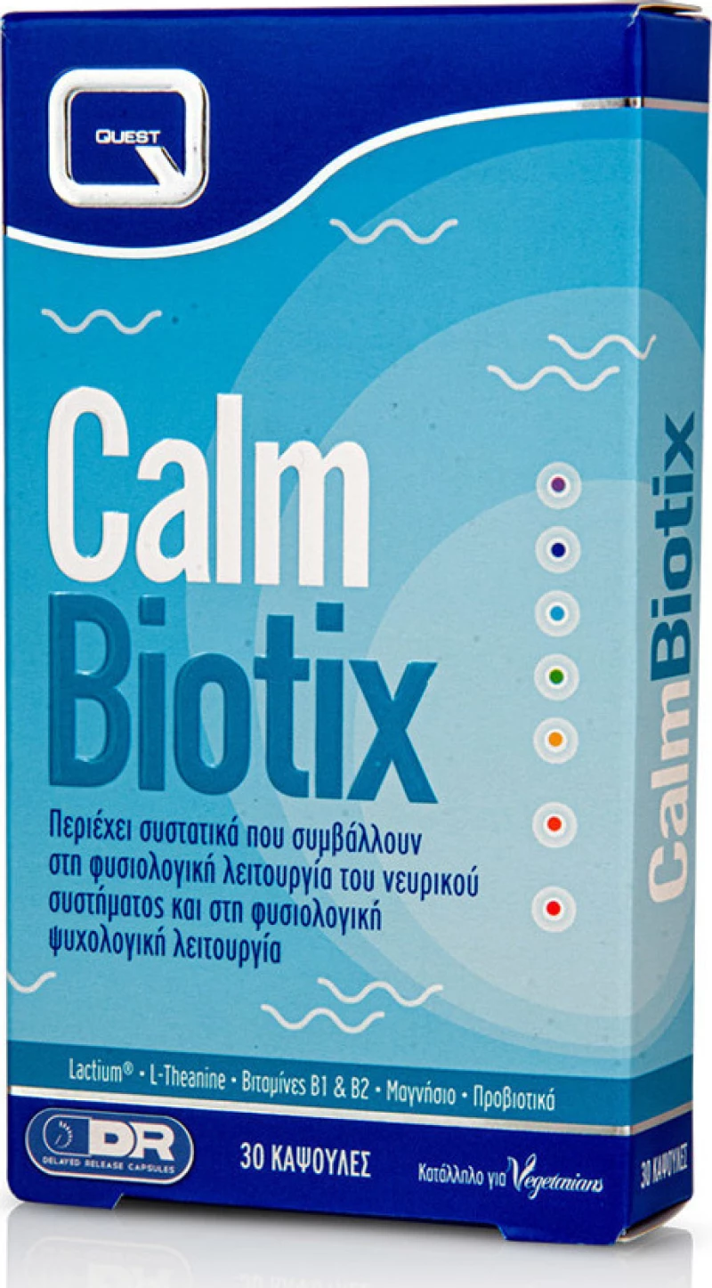 Quest Naturapharma Calm Biotix 30 κάψουλες