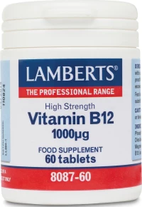 Lamberts Vitamin B12 1000mcg 60 ταμπλέτες