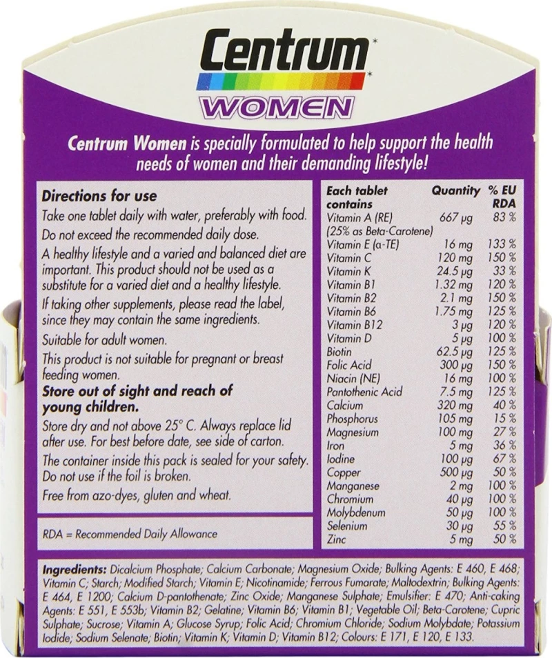 Centrum Women 30 ταμπλέτες