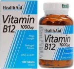 Health Aid B12 1000mg 100 ταμπλέτες