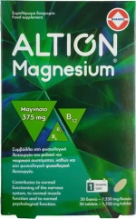Altion Magnesium 375mg 30 ταμπλέτες