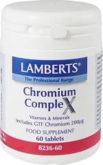 Lamberts Chromium Complex 200μg 60 ταμπλέτες