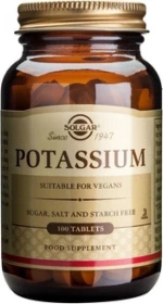 Solgar Potassium Gluconate 99mg 100 ταμπλέτες