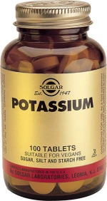 Solgar Potassium Gluconate 99mg 100 ταμπλέτες