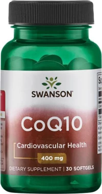 Swanson CoQ10 400mg 30 μαλακές κάψουλες