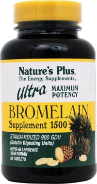 Nature's Plus Ultra Bromelain 1500mg 60 ταμπλέτες