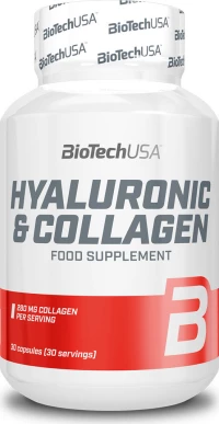 Biotech USA Hyaluronic & Collagen 30 κάψουλες