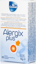 Cosval Alergix Plus 20 μασώμενες ταμπλέτες