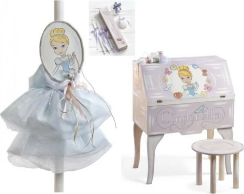 Σετ Βάπτισης Με Θέμα Cinderella Ν320