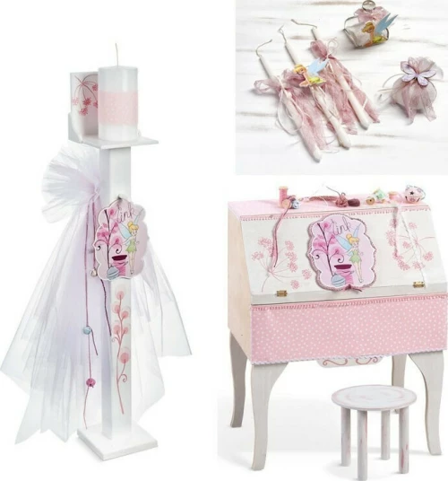 Σετ Βάπτισης Με Θέμα Tinkerbell ΝΔ482Β