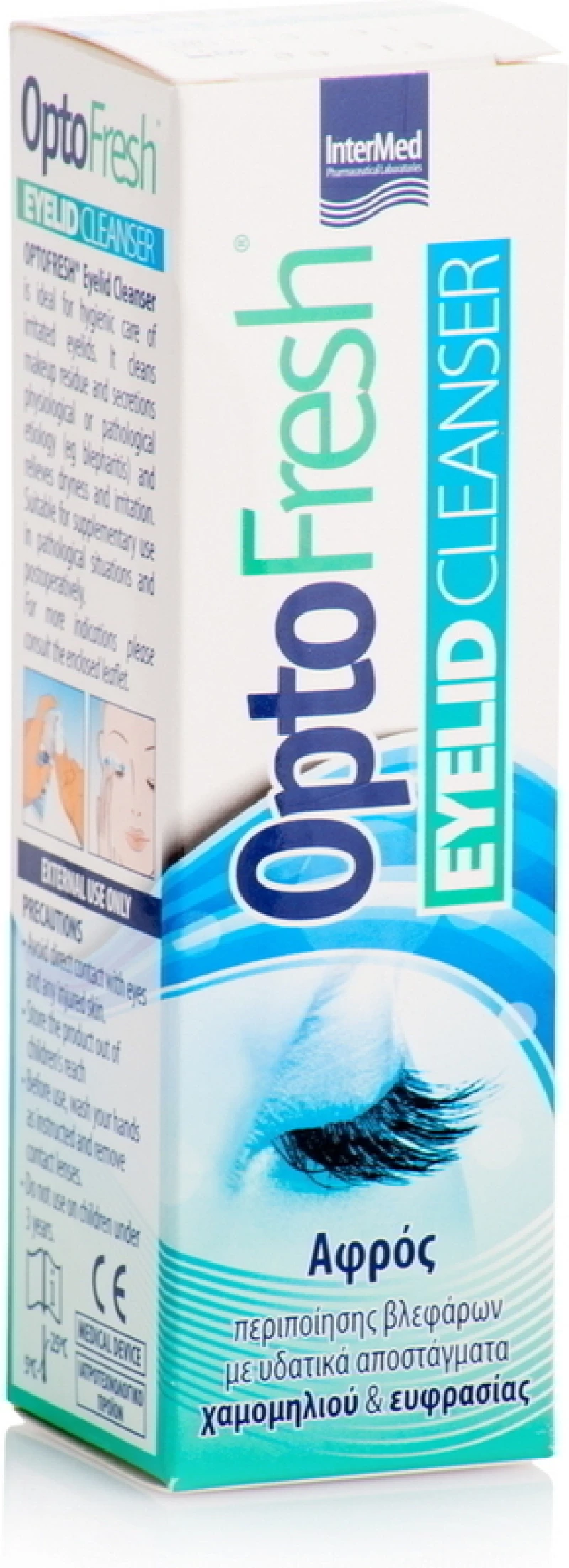 Intermed Optofresh Eyelid Cleanser 50ml