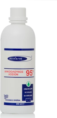 Ecofarm Οινόπνευμα 95 Μετουσιωμένο 250ml