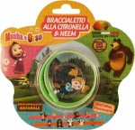 Brand Italia Mosquito Away Kid Masha & Bear Green 1τμχ