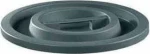 Καπάκι Κάδου Απορριμάτων Μαύρο 75lit Viosarp - 8008133028238