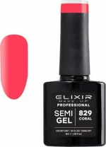 Elixir Semi Gel 829 Coral 8ml