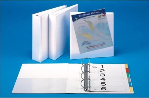 Κλασέρ παρουσίασης (Λευκό) 4D Νο 7 - OEM