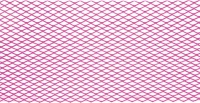Autoline Σίτα Ποδιάς Ρόμβος 122x22cm Ροζ