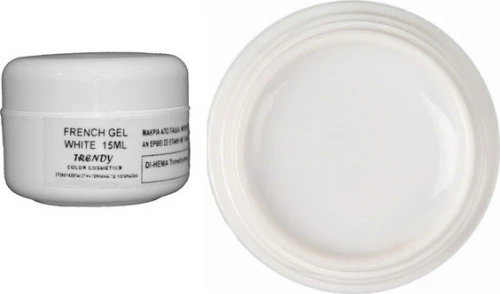 FRENCH GEL TRENDY WHITE 15ML