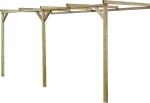 Πέργκολα Στηριζόμενη 2x4x2,2m Ξύλινη 41710