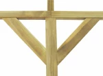 Πέργκολα Στηριζόμενη 2x4x2,2m Ξύλινη 41710