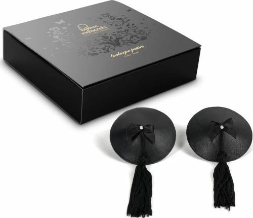 Bijoux Indiscrets Burlesque Classic Pasties Black