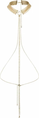 Bijoux Indiscrets Magnifique Metallic Choker Gold