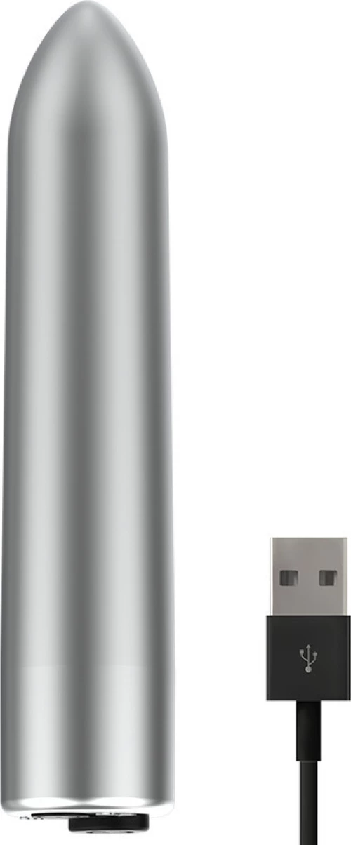 Ohmama Vibrating Bullet 8.5cm Silver