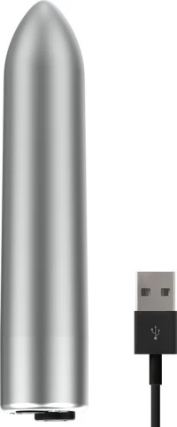 Ohmama Vibrating Bullet 8.5cm Silver