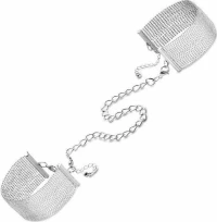 Bijoux Indiscrets Magnifique Handcuffs & Bracelets Silver