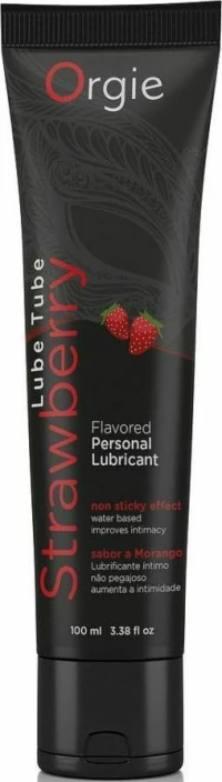 Orgie Lube Tube Strawberry 100ml