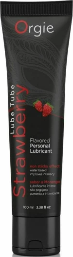 Orgie Lube Tube Strawberry 100ml