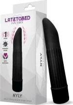 Latetobed Nyly Multi-Speed Stimulator Black 13.5Cm
