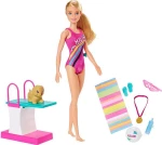 Barbie DreamHouse Adventures - Κολυμβήτρια Κούκλα