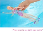 Barbie DreamHouse Adventures - Κολυμβήτρια Κούκλα