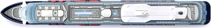 Siku Κρουαζιερόπλοιο Mein Schiff 1 1:1400