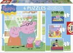 Progressive Peppa Pig 6+9+12+16 Educa