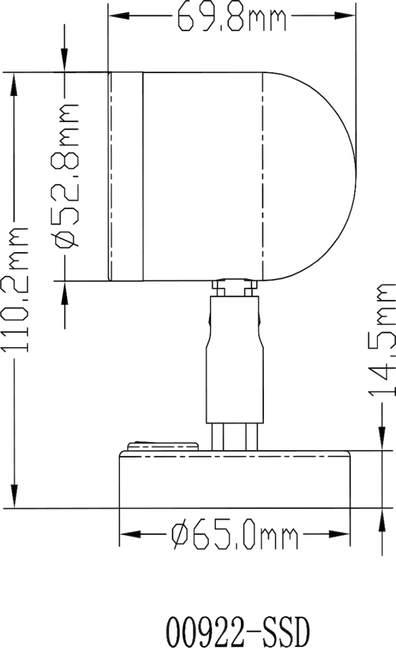 Eval Φως Ανάγνωσης Led 12vdc Inox