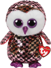 Ty Beanie Flippables Sequin Owl