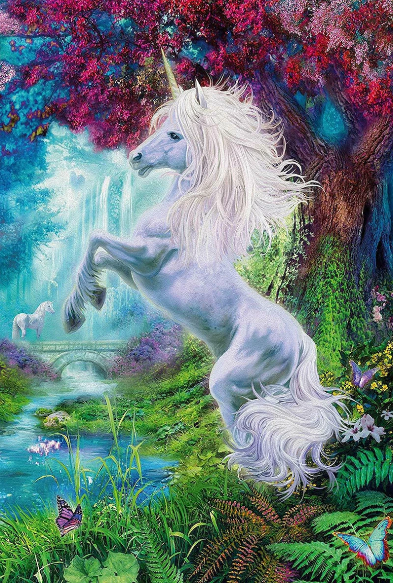 Unicorn in Enchanted Garden 60pcs Schmidt Spiele