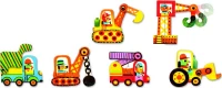 Duo: Ζωάκια & Οχήματα 6x2pcs Djeco