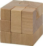 Mac-ma - Παζλ σπαζοκεφαλιά ξύλινη κύβος 4,5x4,5x4,5εκ. - - - 22268------2