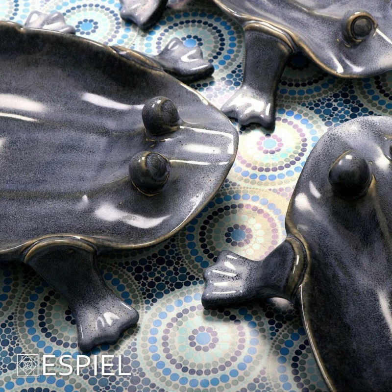 Espiel Διακοσμητική Πιατέλα Κεραμική 24.2x22.4x5.9cm