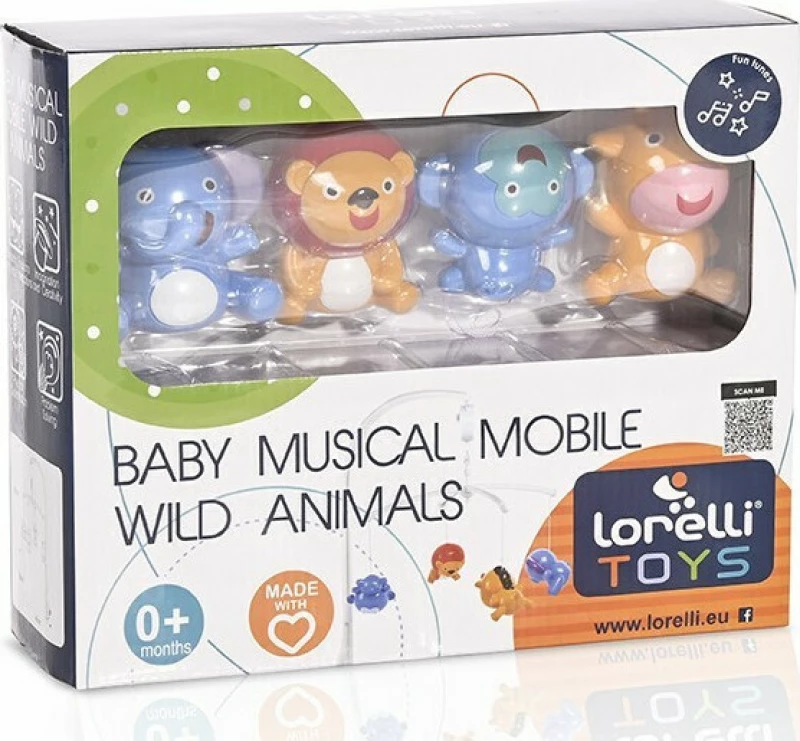 Lorelli Musical Mobile Wild Animals
